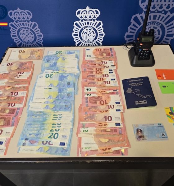 Dinero policia nacional