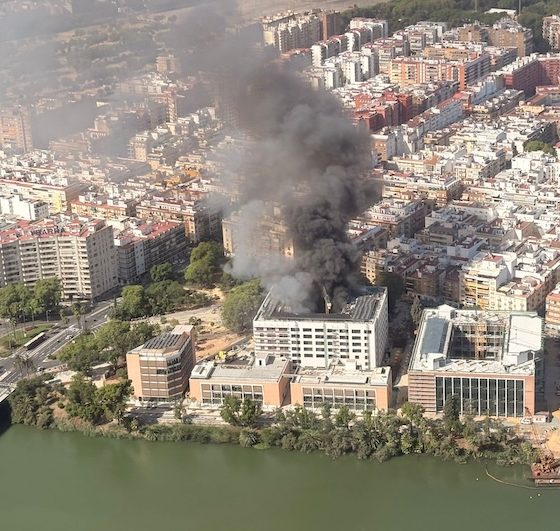 Incendio Sevilla