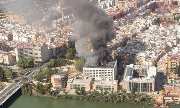 Incendio Sevilla