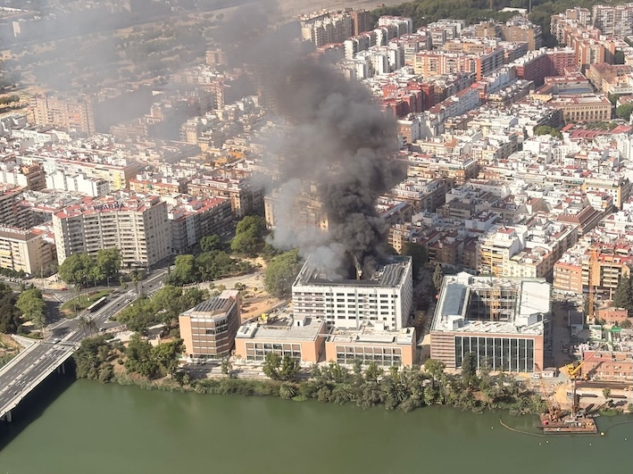 Incendio Sevilla