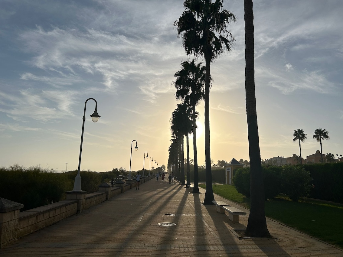 Islantilla puesta de sol