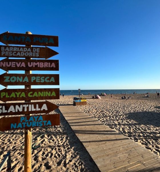 La Antilla senales playa
