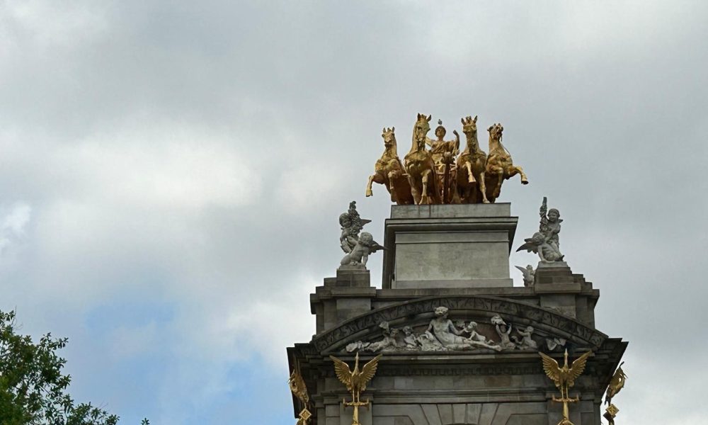 Monumento caballos Barcelona