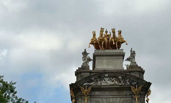 Monumento caballos Barcelona