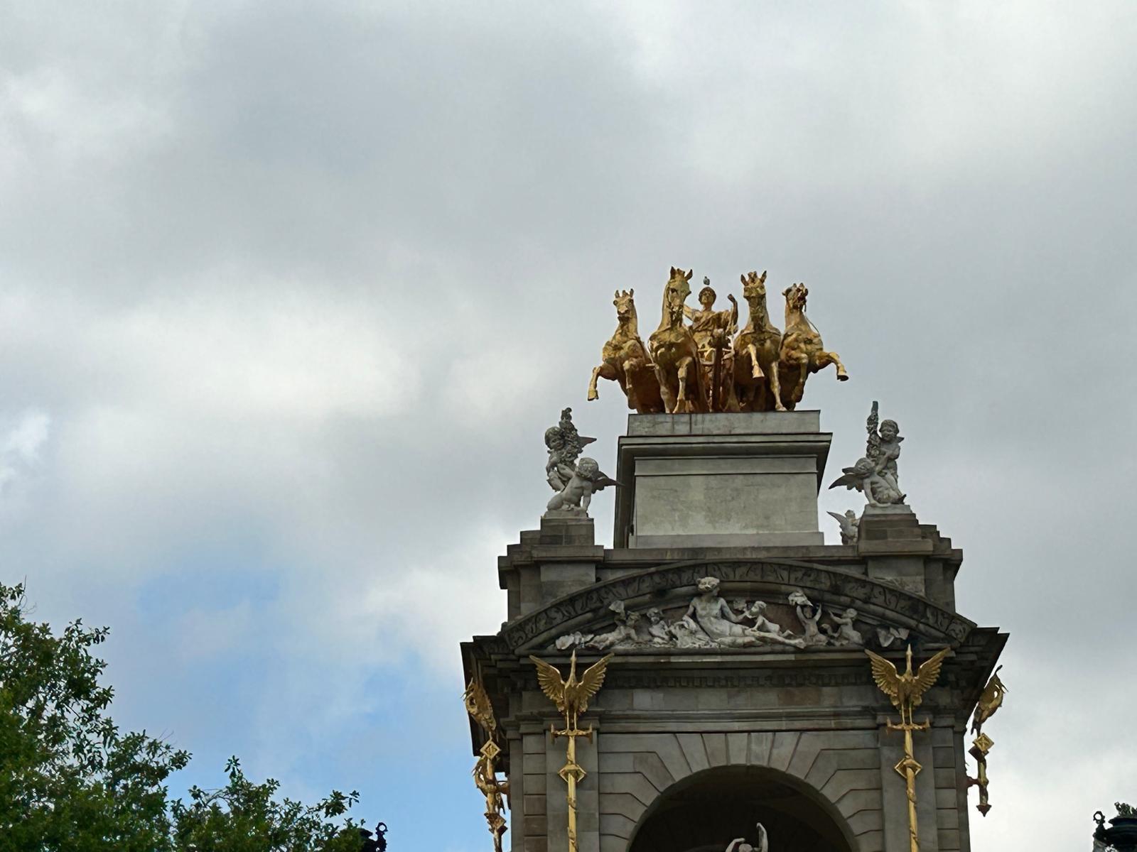 Monumento caballos Barcelona
