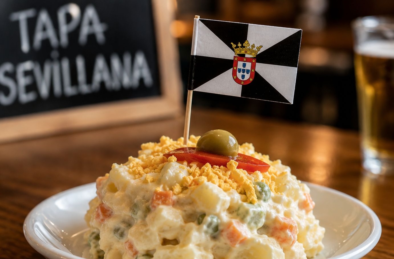 Tapa bandera de Ceuta 1