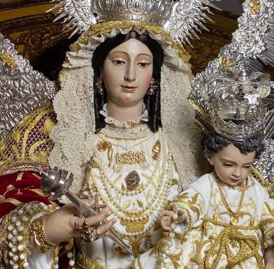 Virgen del Rosario el saucejo