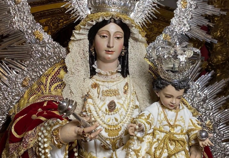 Virgen del Rosario el saucejo