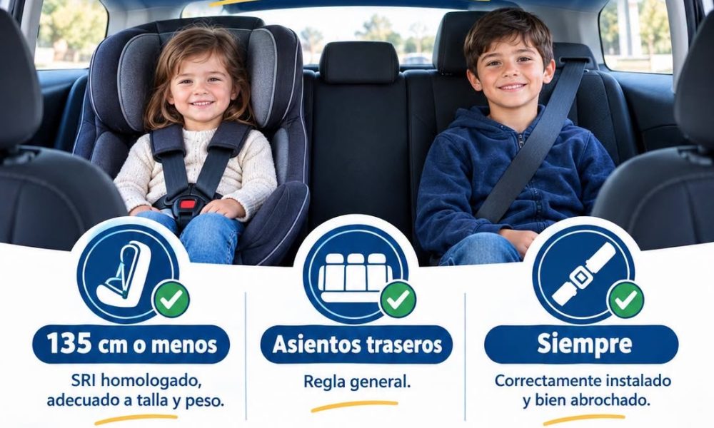 ninos coche cinturon