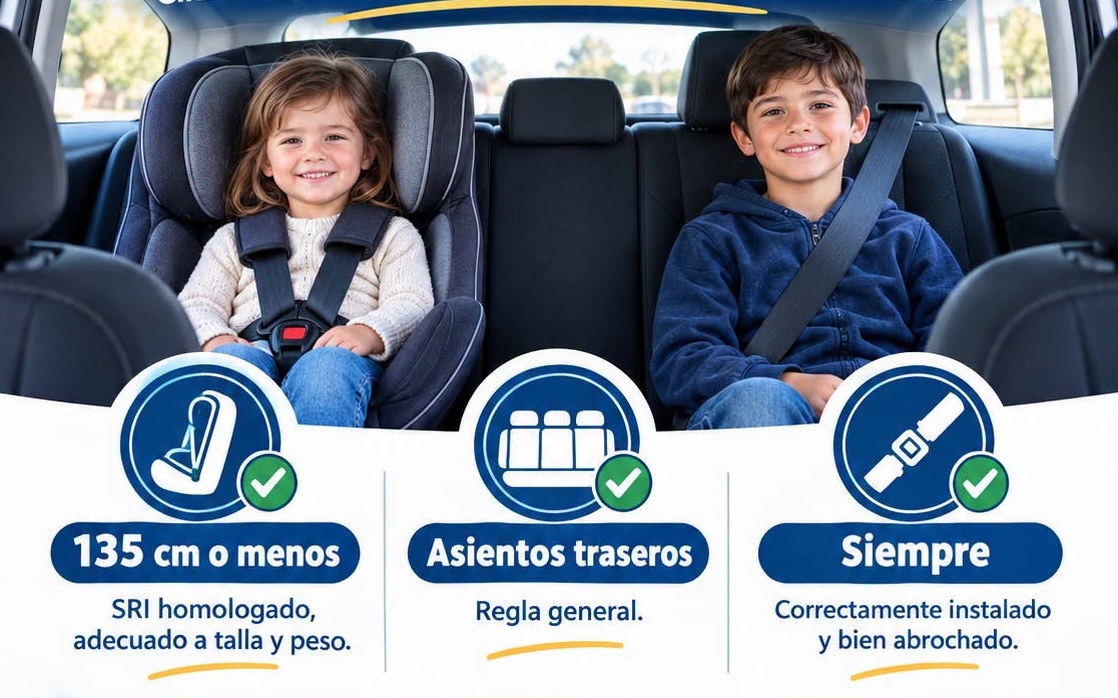ninos coche cinturon