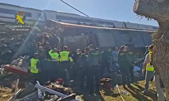 Accidente tren