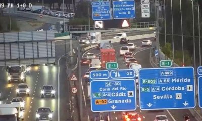 Autopista trafico atasco