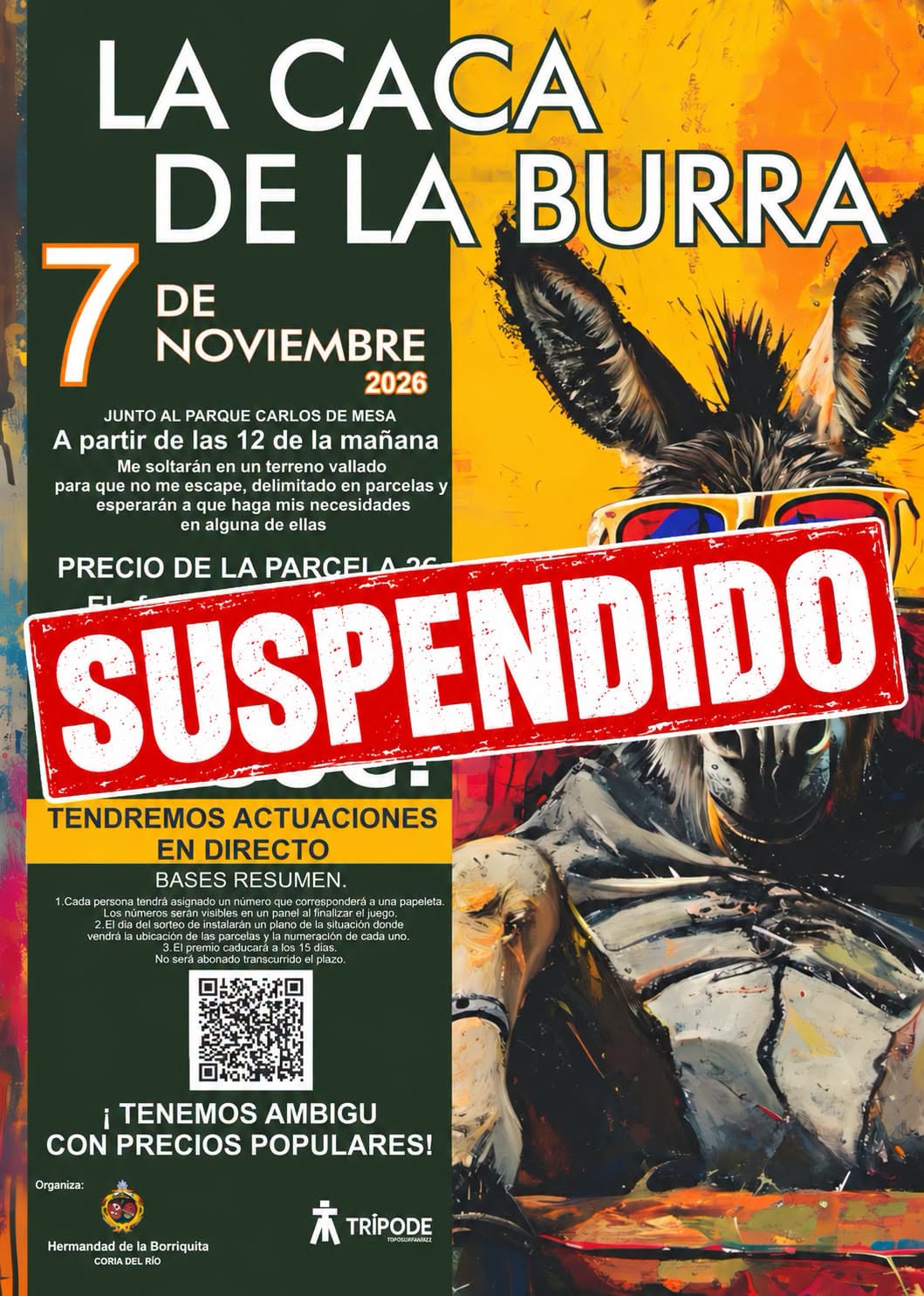 Caca burra Coria
