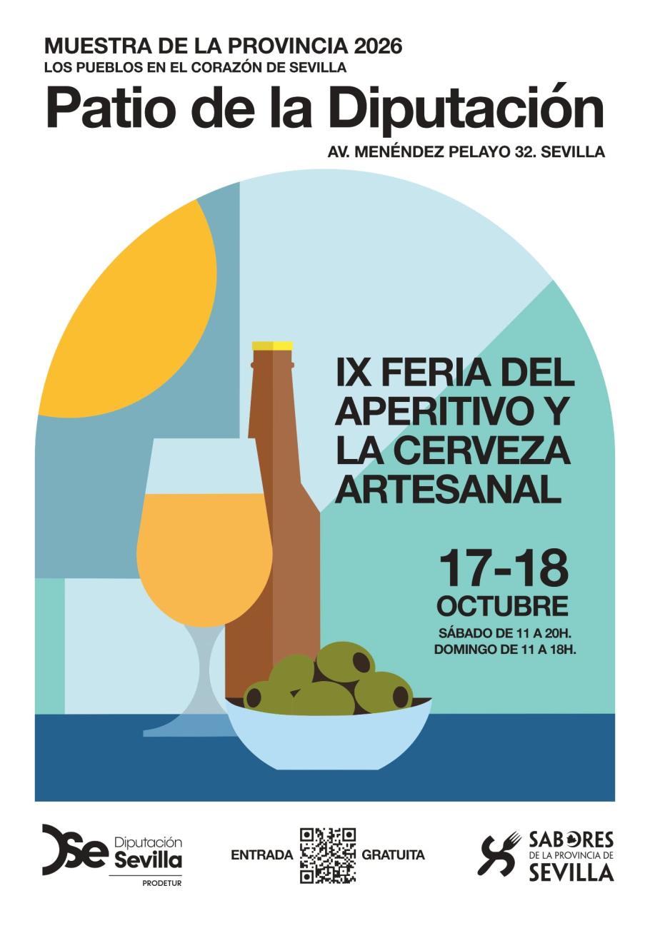 Cartel IX Feria del Aperitivo y la Cerveza Artesanal