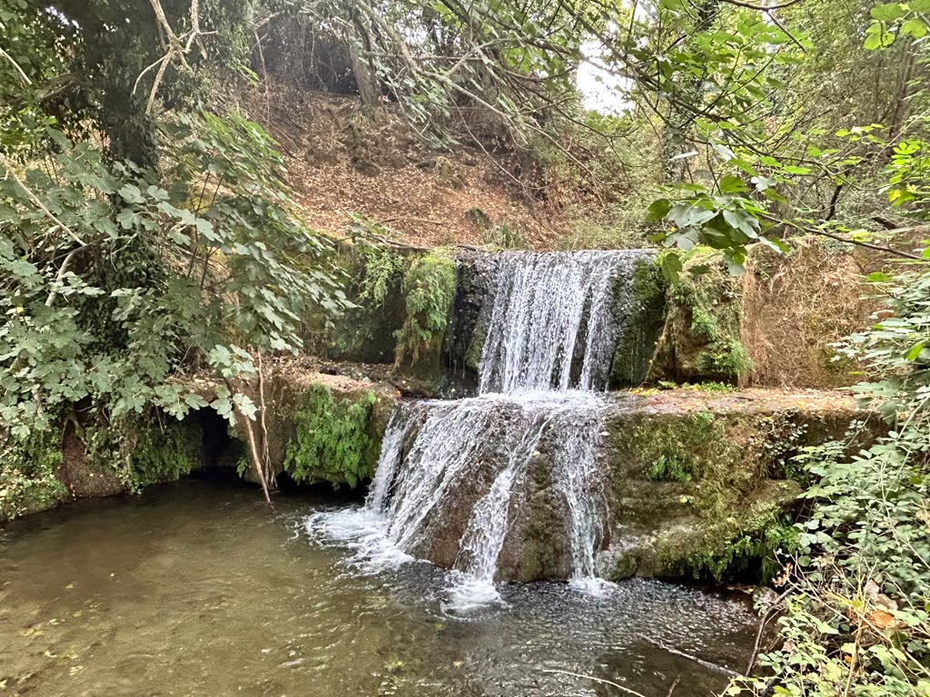 Cascada riachuelo Sierra