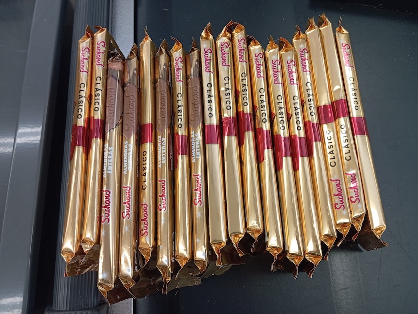 Chocolate tabletas