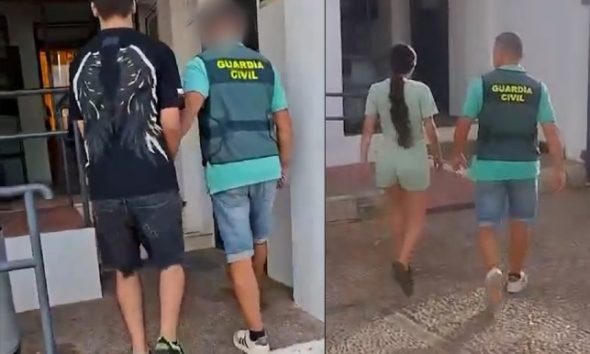 Detenidos guardia civil