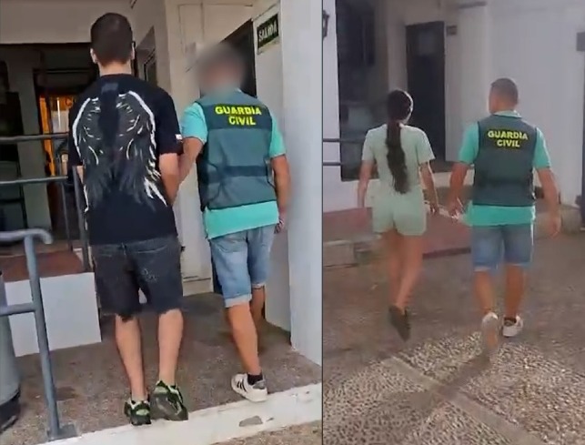 Detenidos guardia civil
