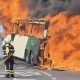 Incendio autobus Gerena