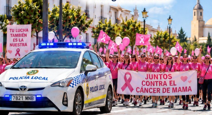 Marcha solidaria cancer puebla de cazalla
