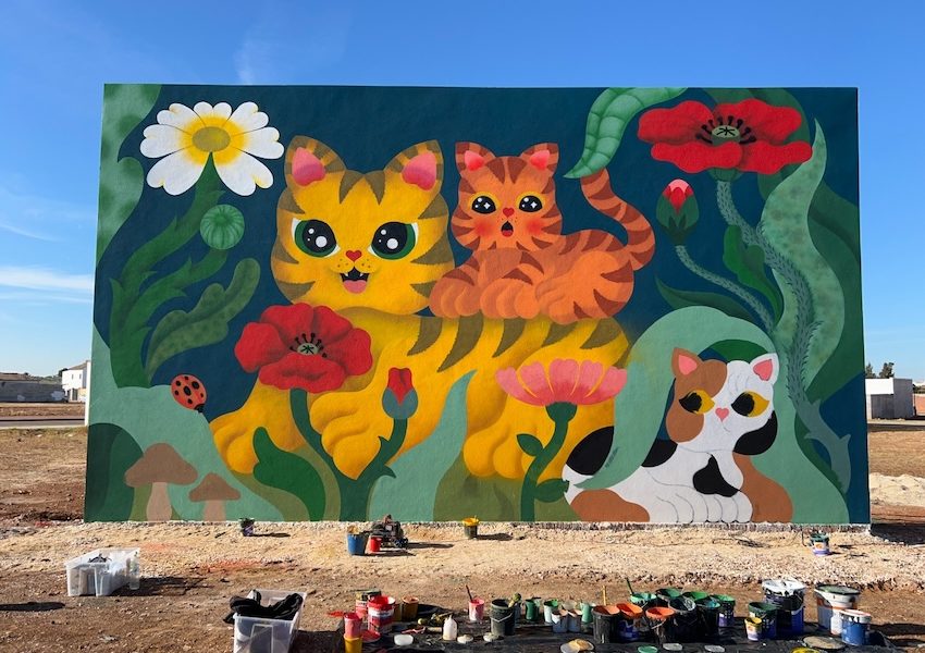 Mural Canada Rosal PLAZES