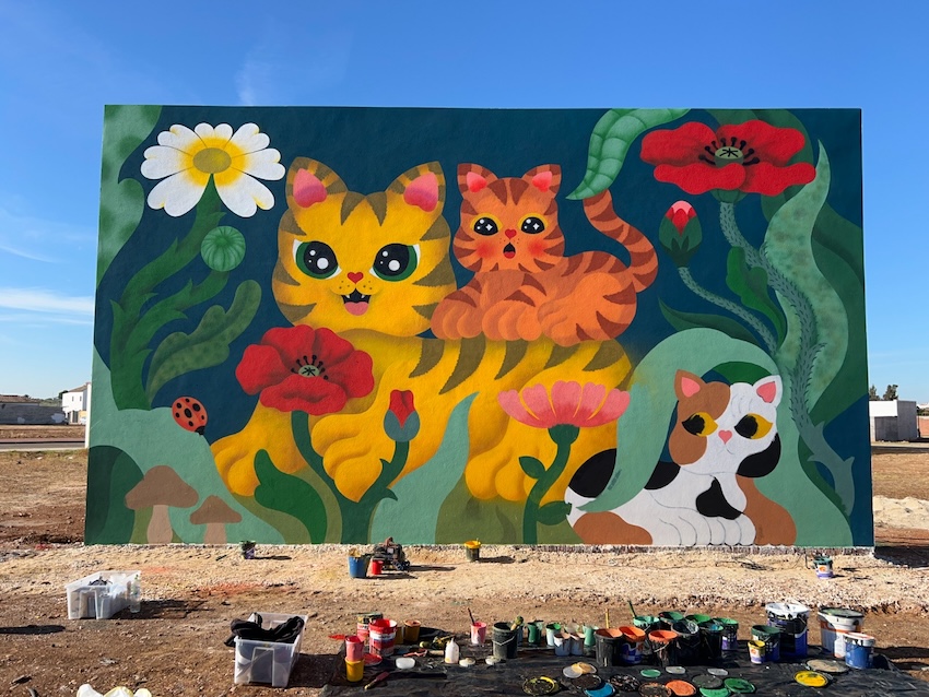 Mural Canada Rosal PLAZES