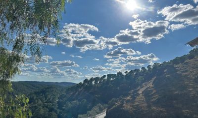 Nubes paisaje montanas