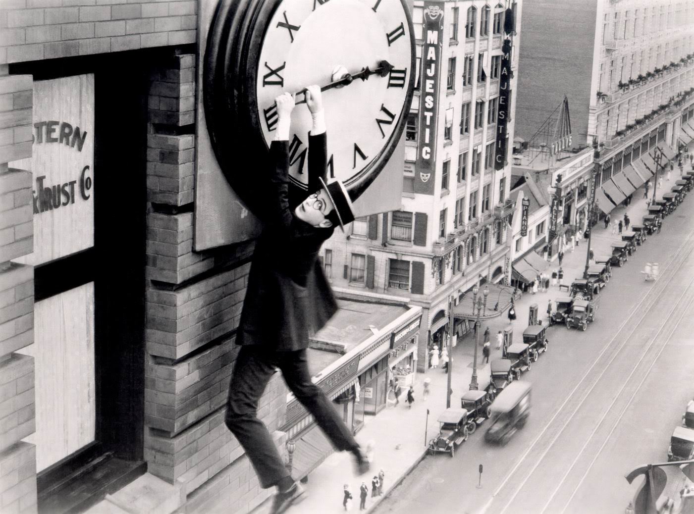 hombre mosca reloj